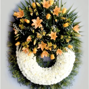 Corona de Flores para Difuntos
